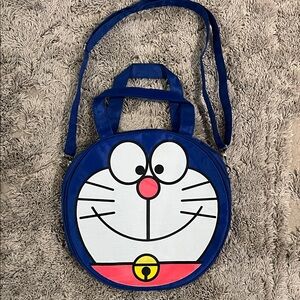 Blue Cartoon Character Kids Bag